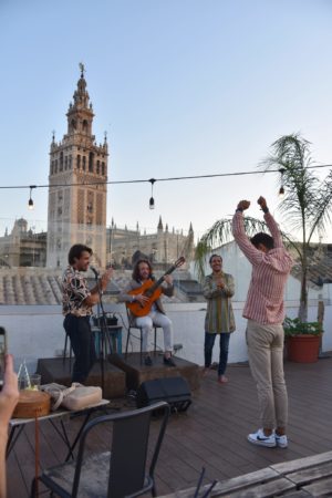 conciertos flamenco pura vida terraza Sevilla