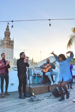 conciertos flamenco pura vida terraza Sevilla